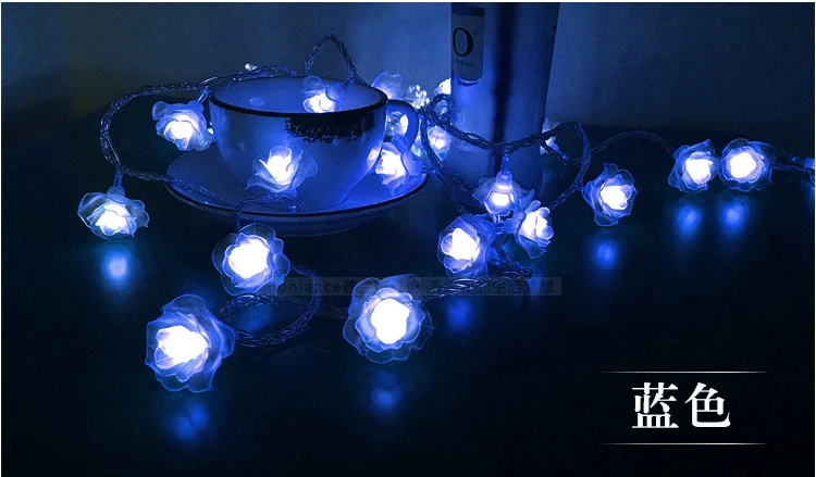 220В, 3м, 20LED, розы, цветы, сказочные гирлянды для рождества, Pario, домашний декор, свадебные, вечерние, гирлянды, украшение на стену