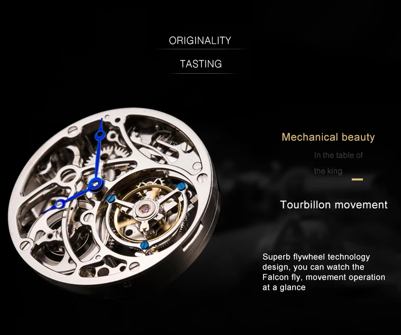 Tourbillon механические часы мужские Лидирующий бренд часы сапфировые зеркальные оригинальные ручные обмотки полые Движение Мужские t классические часы Saat