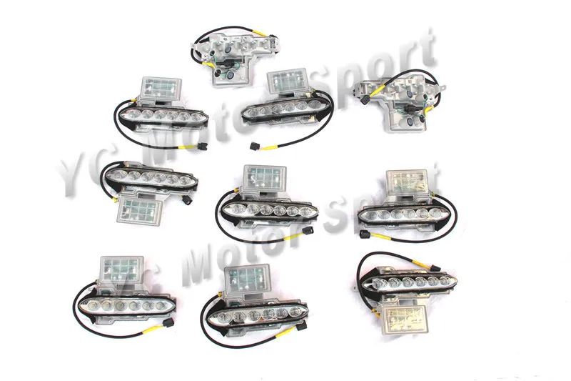 Автомобильные аксессуары переднего бампера натуральная DRL дневные ходовые