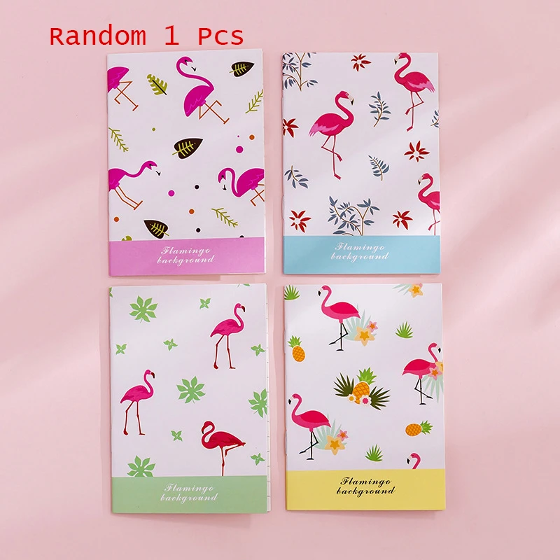 Flamingo 1PC 1 шт., мягкая обложка, фламинго, кактус, блокнот, дневник, блокнот для рисования, портативный блокнот, записная книжка, блокнот, канцелярские принадлежности, подарок - Цвет: Flamingo 1PC