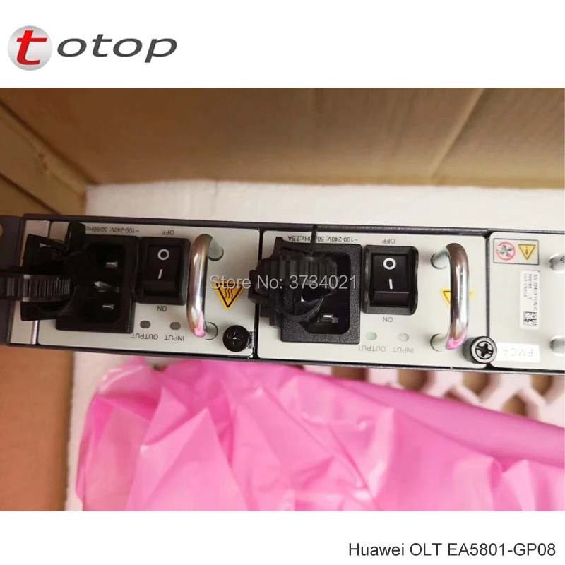Huawei GPON OLT EA5801 GP08 8 * 2 10GE/GE GE(8 шт. класса B + модули) с двойной питания переменного тока