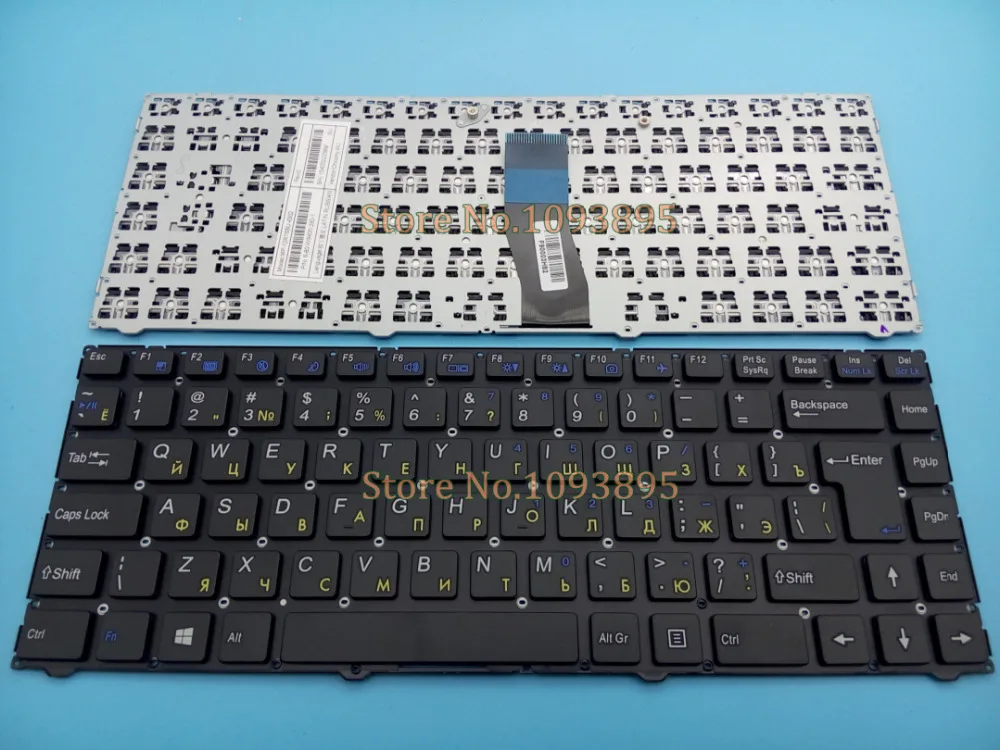 Новая русская клавиатура для CLEVO MP 12R76SU 4302 6 80 W9400 280 1 черный|keyboard clevo|clevo keyboardkeyboard