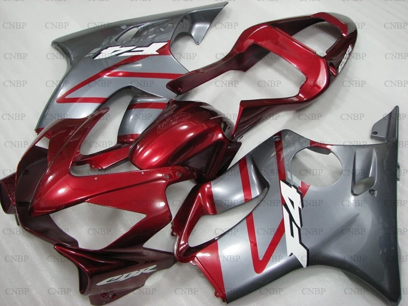 Для Honda Cbr600 2001 2003 набор для всего тела CBR F4i 02 01 жемчужно красный серебристый