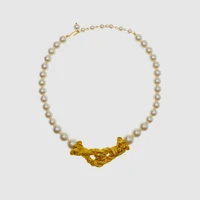 amorita boutique fashion simulated pearl strand knot necklaces