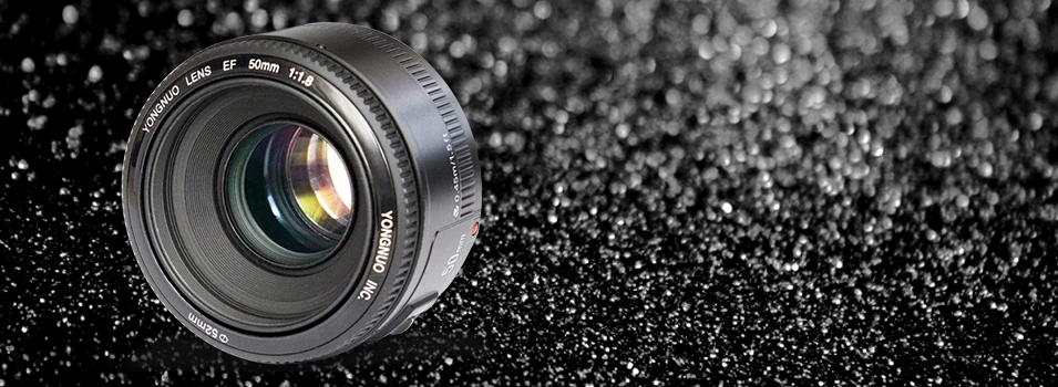 YONGNUO YN50mm F1.8 II фиксированный EF с большой апертурой объектив камеры для Canon эффект боке AF MF 50 мм объектив для EOS 70D 5D2 5D3 600D DSLR