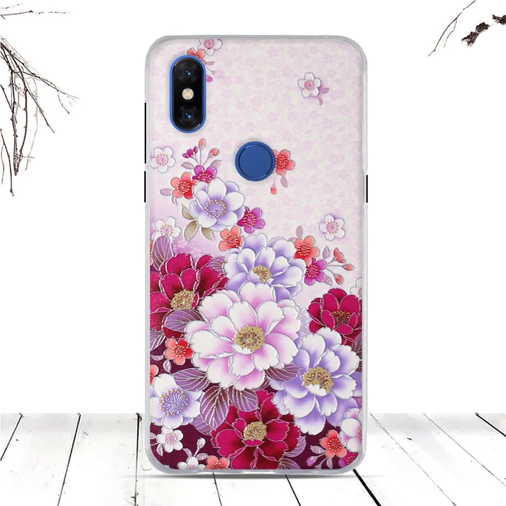 Чехол для Xiaomi Mi Mix 3 мягкий силиконовый чехол из ТПУ Роскошный телефона Fundas Coque