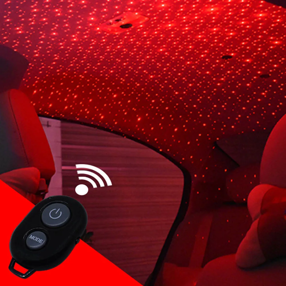 USB СВЕТОДИОДНЫЙ светильник для автомобиля DJ музыкальная звуковая лампа