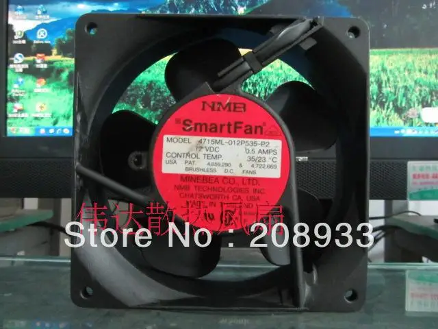 Для NMB 4715ML 04012P535 P2 12038 DC 12V 0.5A|nmb| |