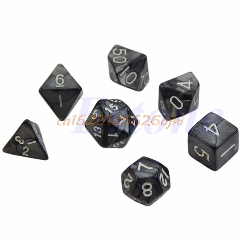 Набор для игр Dungeons & Dragon D RPG набор из 7 штук # H030 #|sided dice|dungeons dragonsdungeon dice |