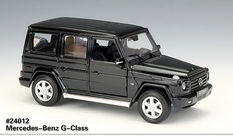 WELLY 1:24 модель SUV Модель автомобиля игрушки для Benz G-Class городской внедорожник Кроссовый литой автомобиль из сплава для мальчиков с оригинальной коробкой