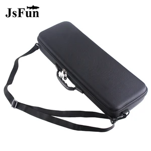 Портативные уличные рыболовные сумки из ЭВА, ударопрочная сумка для переноски удочки и катушки с ремешком, чехол для хранения удочки через плечо, рыба PJ158