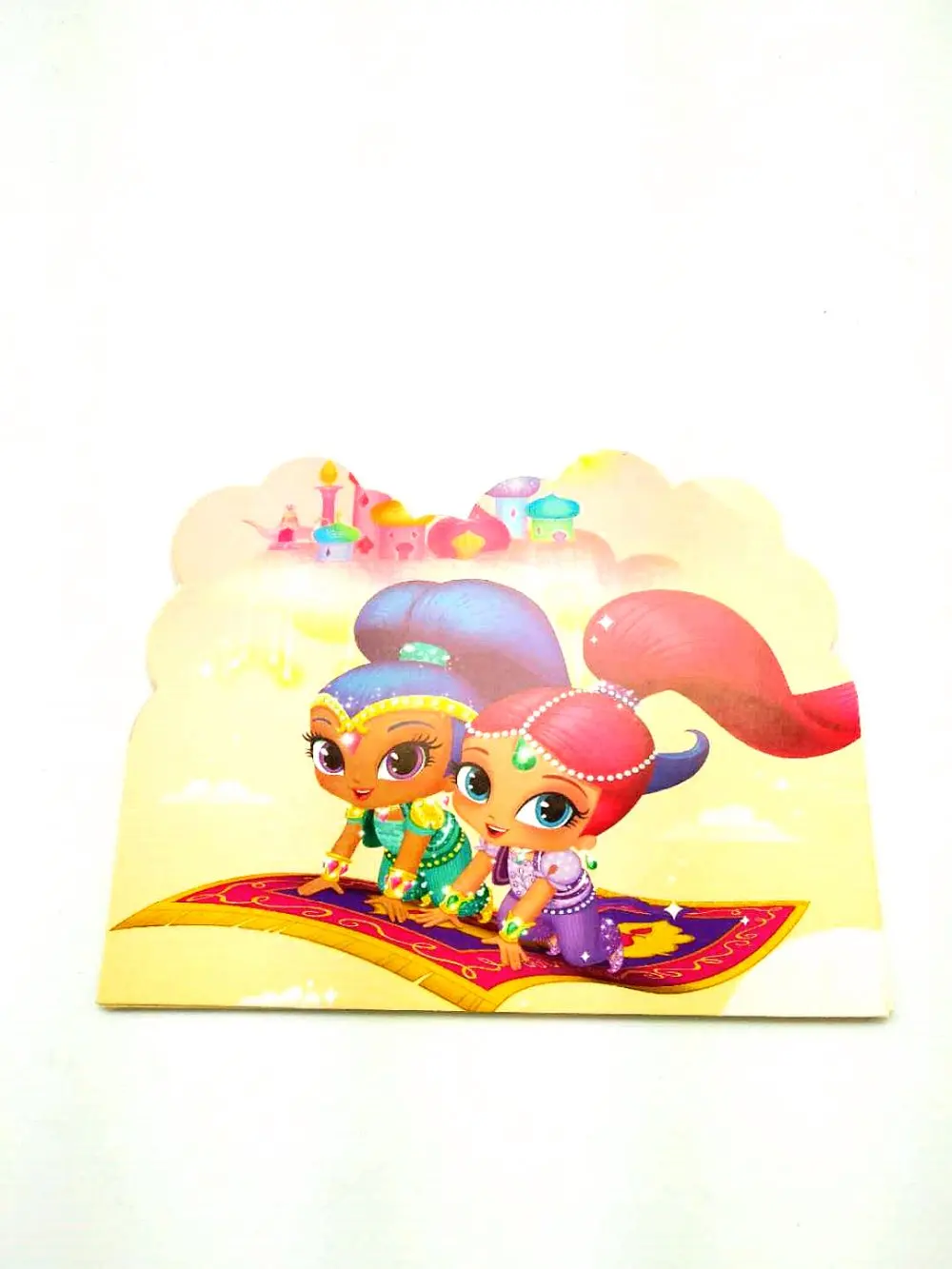Shimmer and shine распечатанные открытки для приглашения на день рождения 10 шт. | Дом и