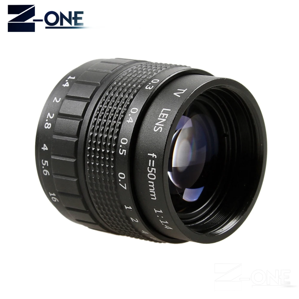 Объектив для тв фильмов 50 мм F1.4 CC C Mount макросъемное кольцо бленда Fuji Fujifilm X E2 E1 1 2 5 4