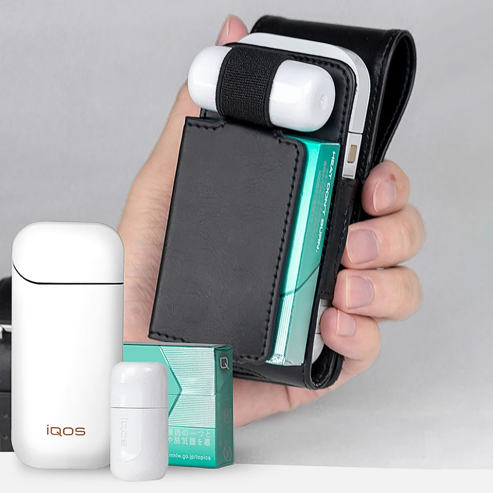 Чехол для IQOS 2 4 Plus II III полная защитная электронная сигарета PU кожаный держатель