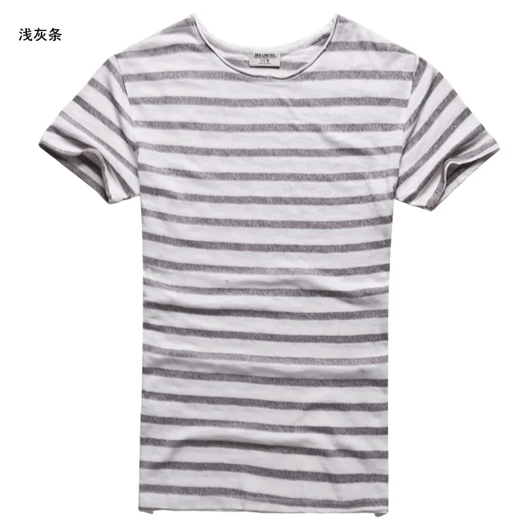 Новые Люди Футболка 2017 Летняя Мода О-Образным Вырезом С Коротким Рукавом Slim Fit