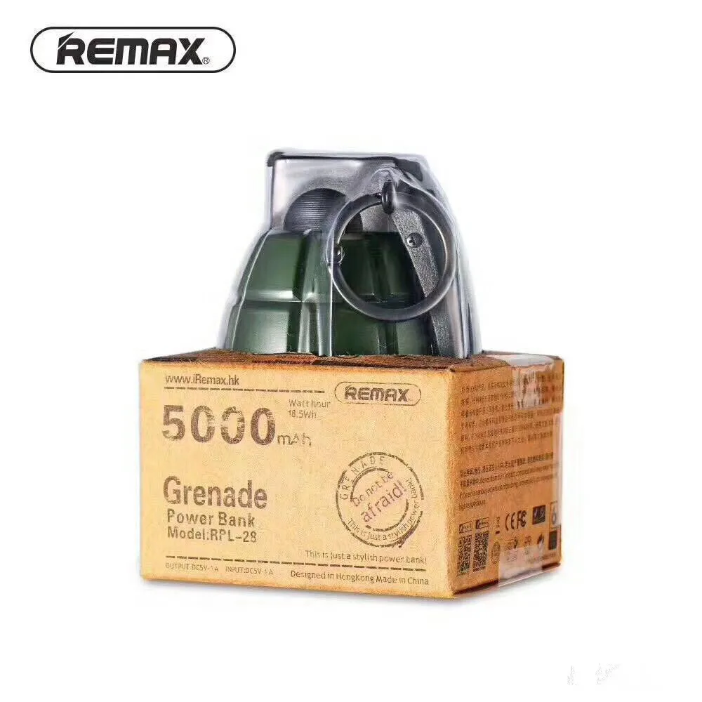 Remax RPL-28, 5000 мА/ч, портативное зарядное устройство, внешняя батарея, универсальный мобильный телефон, планшет, ПК, зарядное устройство USB