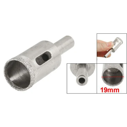 

NFLC-19mm Diameter Diamond Tipped Tile Ceramic Glass Hole Saw Drill Bit