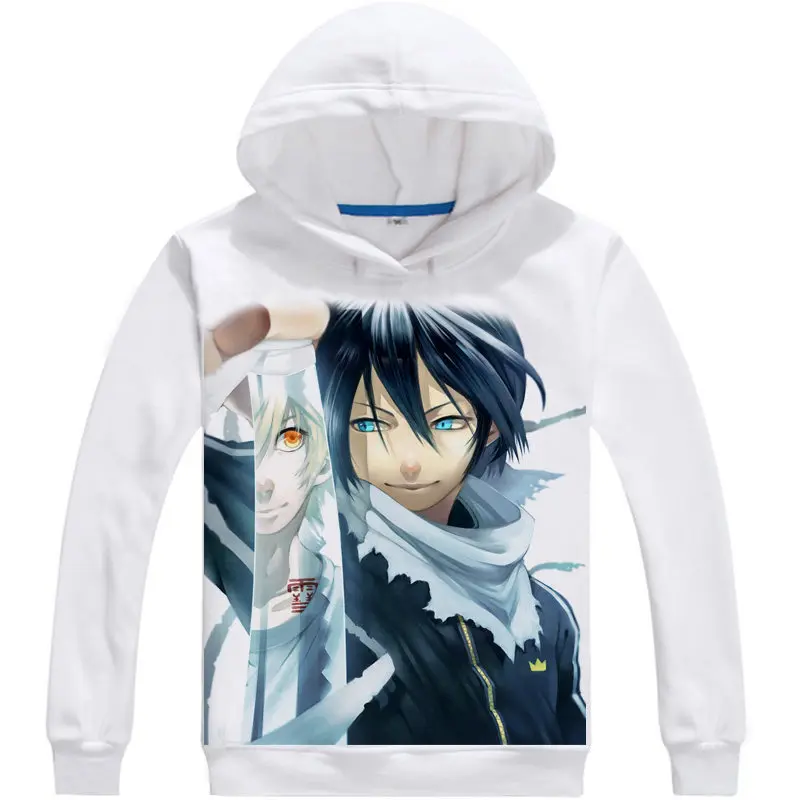 Толстовка Noragami Aragoto Stray God аниме Ято Бог косплей мультфильм пуловер Симпатичные