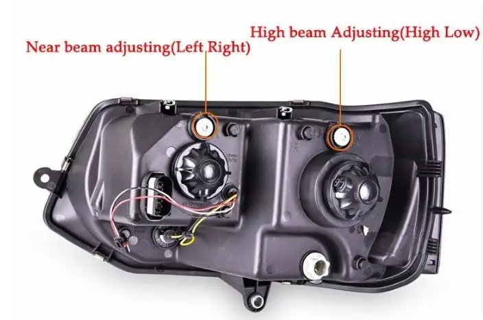 VLAND Заводская Автомобильная фара для Volkswagen Multivan T5 светодиодный светильник для T5 Bi-Xenon объектив Plug And Play для 2012- Водонепроницаемый