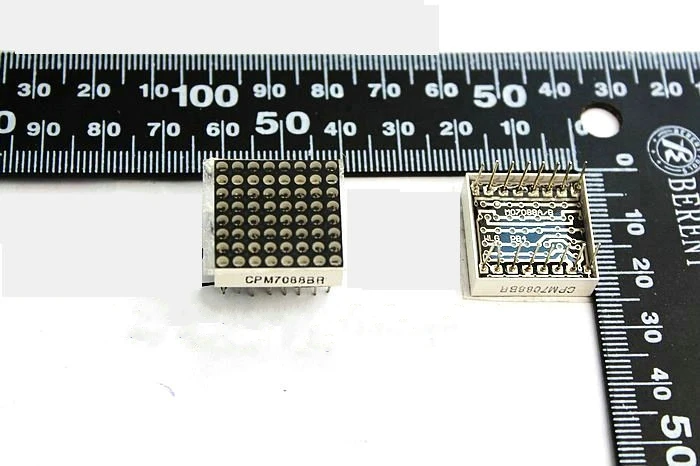 Точечная матрица Glyduino 8*8 1 9 мм 20*20 выделенный красный общий анод 16 контактный