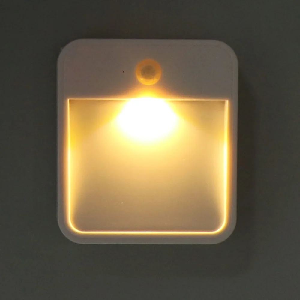 LightInBox с питанием от аккумулятора для ванной ночные светильники датчик движения