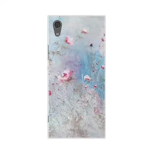 Чехол для sony Xperia Xa1 Plus, силиконовая Мягкая задняя крышка из ТПУ с цветочным рисунком для sony Xperia Xa1, ультразащитные чехлы для телефонов - Цвет: GG15