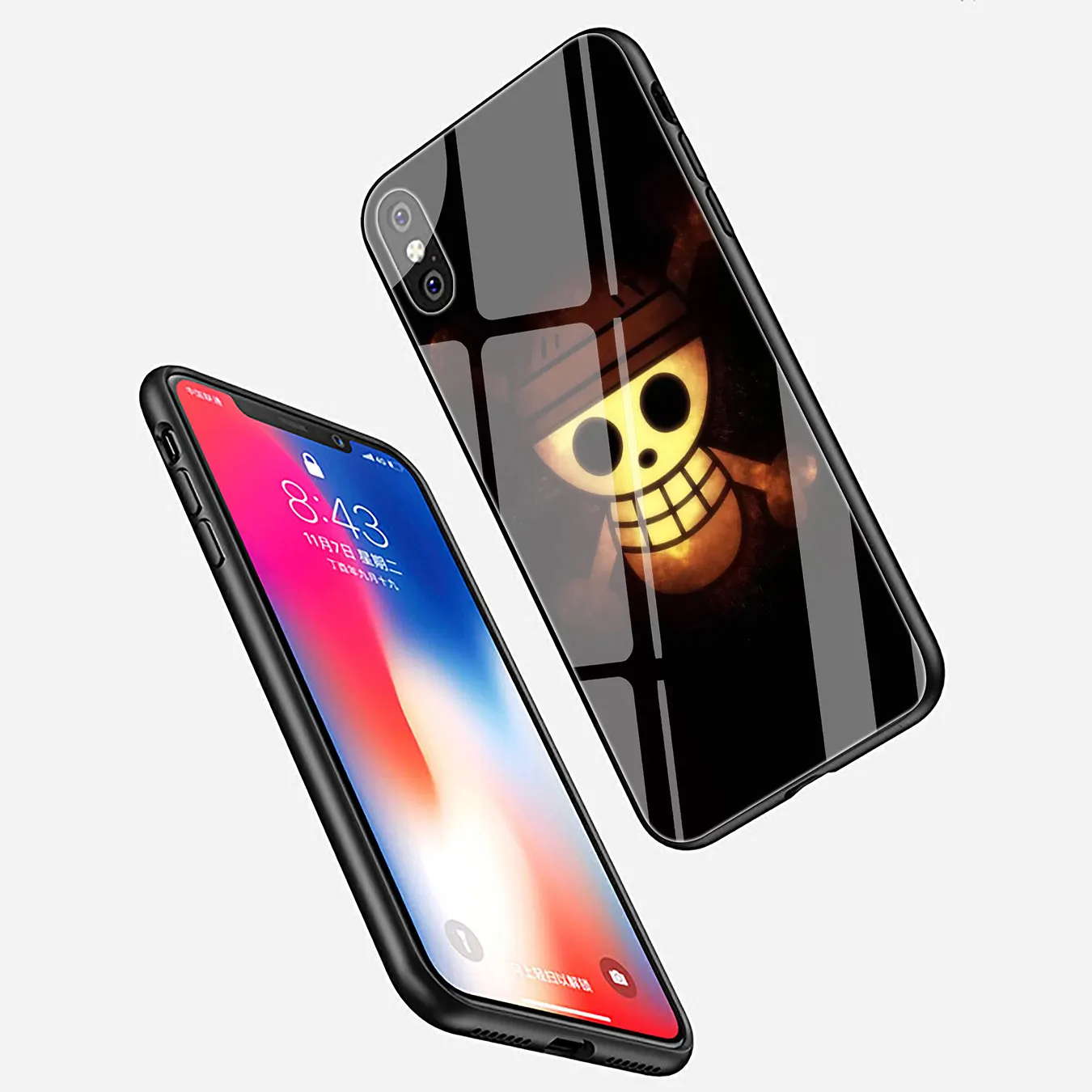 Lavaza one piece Luffy чехол для телефона из закаленного стекла для Apple iPhone XR X XS Max 8 7 6 6S Plus 5 5S SE 10 чехол s