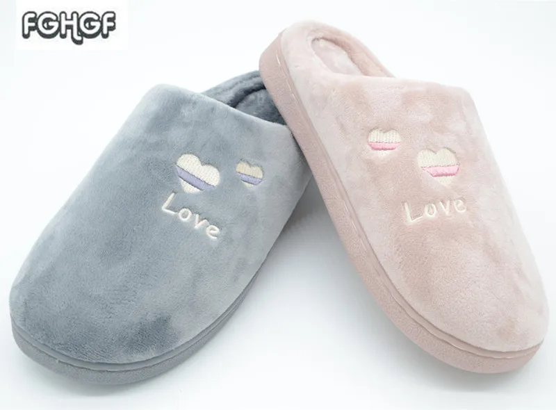 Домашние тапочки женская обувь женские домашние 2018 г. Дамы пушистый розовый