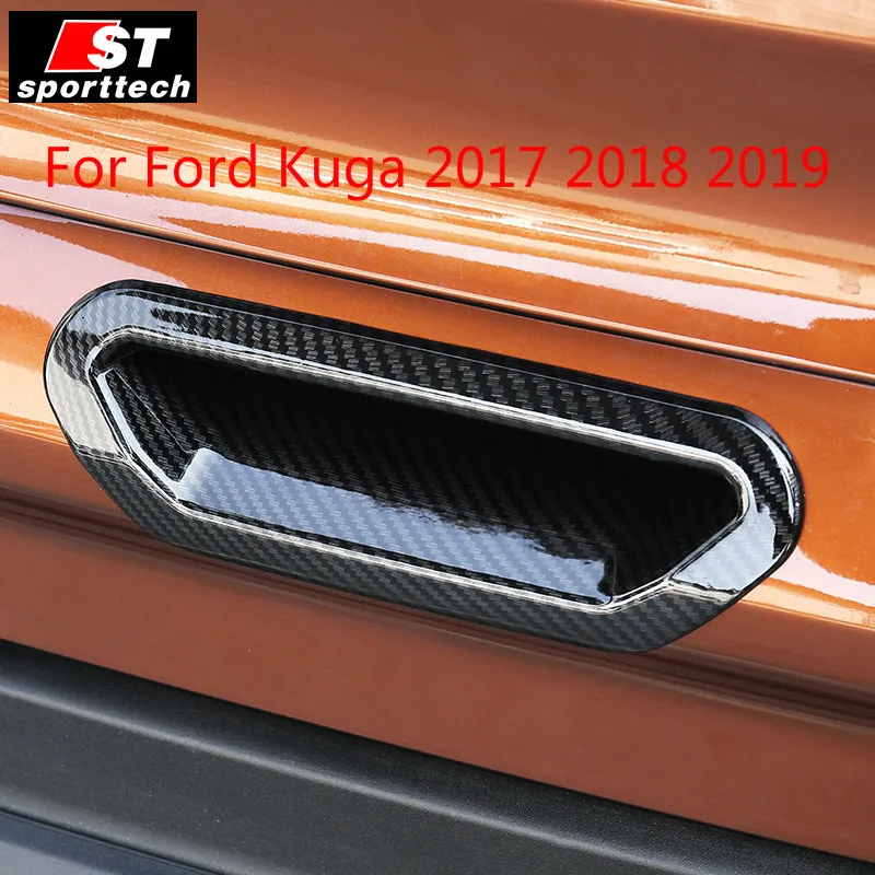 Для Ford Kuga 2017 2018 2019 высококачественная внутренняя отделка из АБС-углеродного