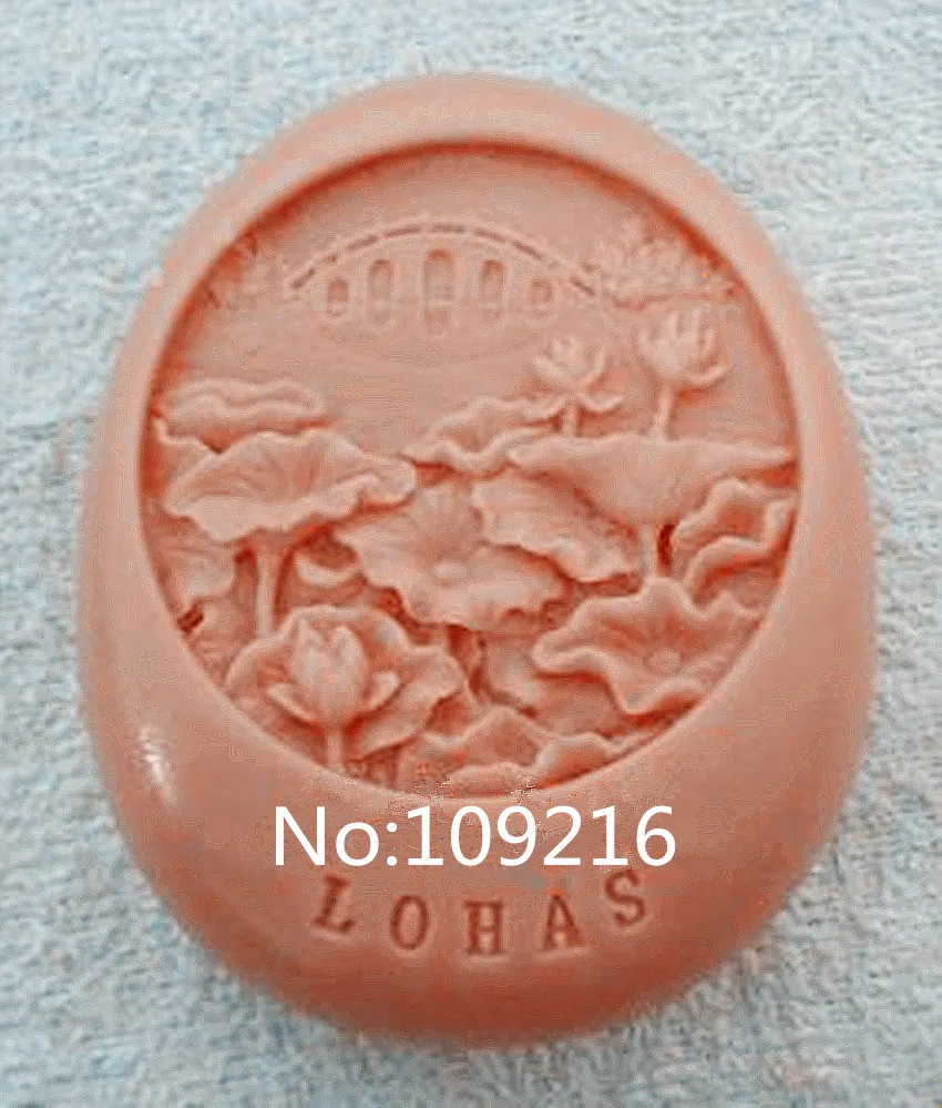 Оптовая продажа! 1 шт. LOHAS Flowers (Zx812) силиконовая форма для мыла ручной работы DIY | Дом