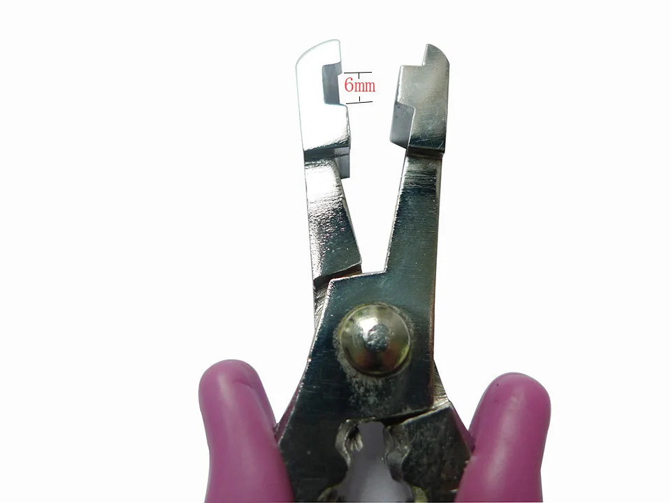 Fusion Rebonds удаления для Наращивание волос волосы Плоскогубцы для микроринг prebonded Наращивание волос Аксессуары и инструменты L-1021A черный
