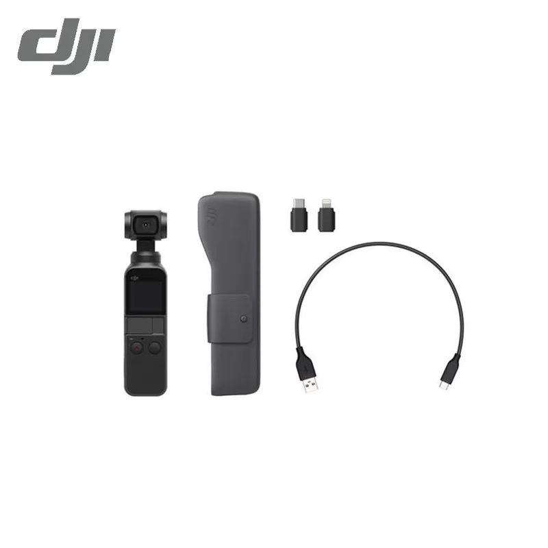DJI Osmo карманная 3 осевая стабилизированная портативная камера с 4K 60fps видео