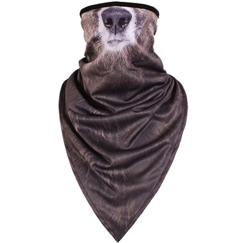 Motorcycle Bicycle Bike Scarf Animal Pattern Quick dry Face Mask Cold Protection cycling Snowboard Windproof | Спорт и развлечения