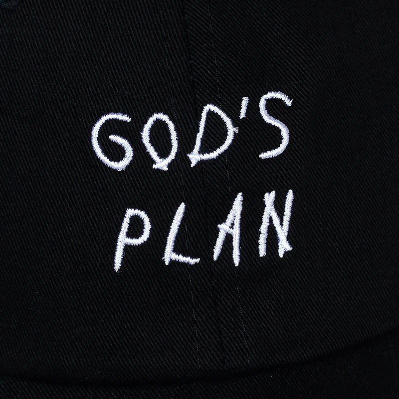 Хлопок GOD'S PLAN Dad Hat Aubrey Drake хит одиночных Snapbacks унисекс бейсболки концертная шляпа хип-хоп рэпер для женщин и мужчин