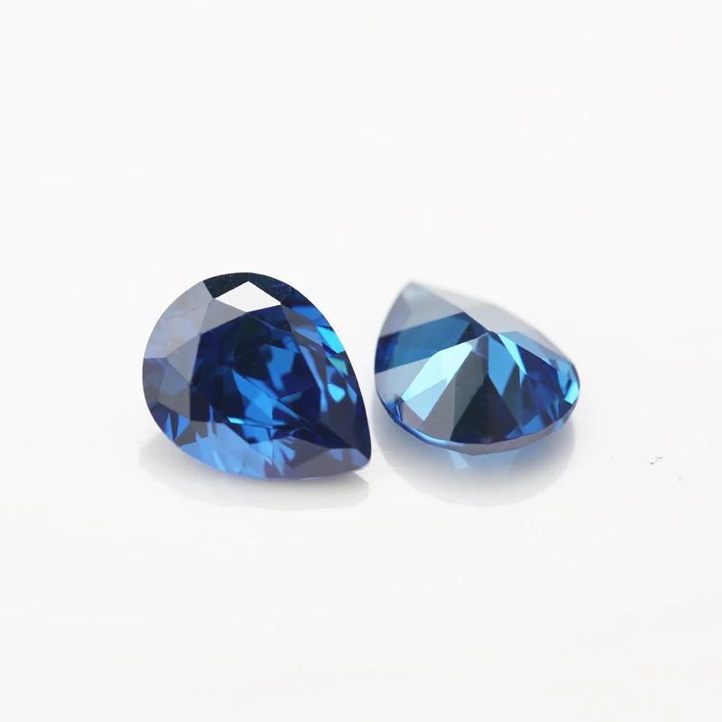 50 шт. 3x4 ~ 10x12 искусственные драгоценные камни разных цветов|cz stone|stones for jewelrycubic zirconia