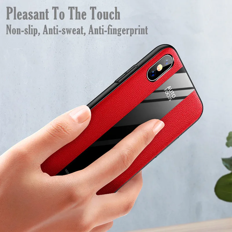 Роскошный чехол Porsche Для iPhone 7 6 6s 8 Plus кожаный для X XR XS Max Защитный матовый