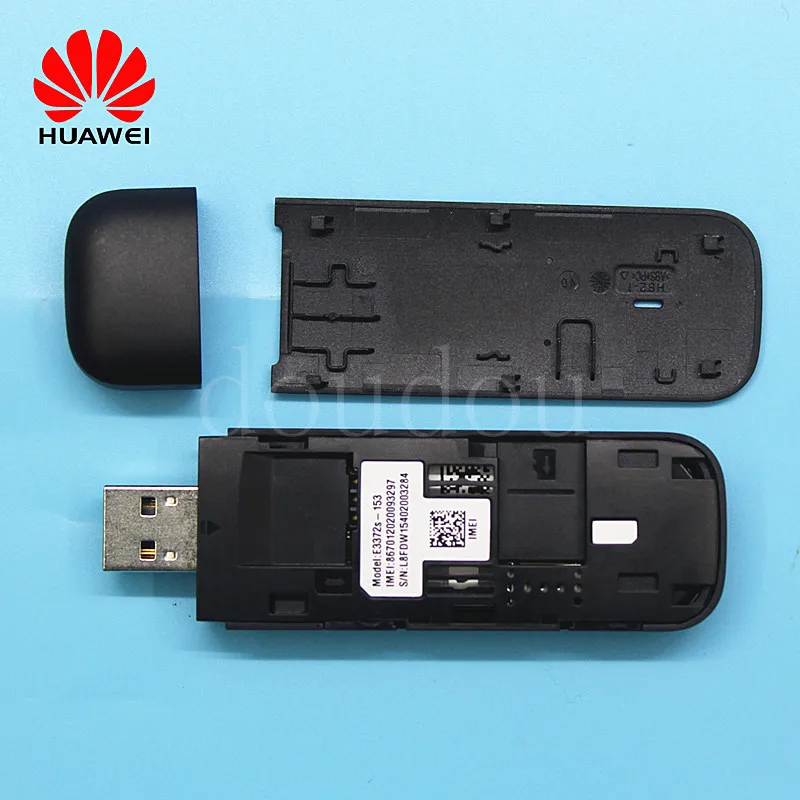 Разблокированный новый Huawei E3372 E3372s-153 4G LTE 150 Мбит/с USB модем ключ карта Datacard PK E8372 K5160