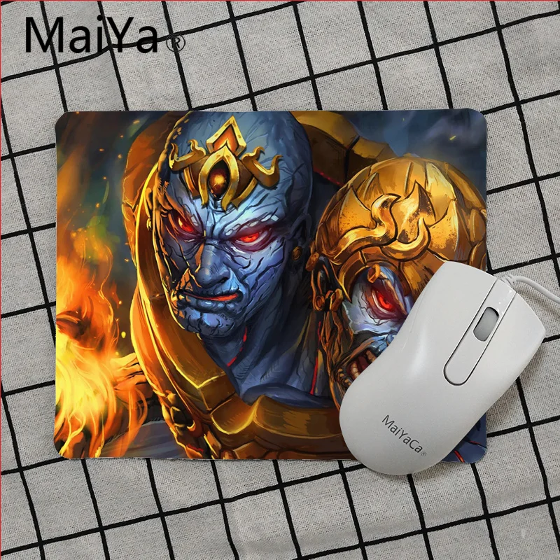 Maiya одежда высшего качества игры Smite красивые коврик для мышки в стиле аниме Лидер продаж подставка под руку мышь - Цвет: No Lock Edge18x22cm
