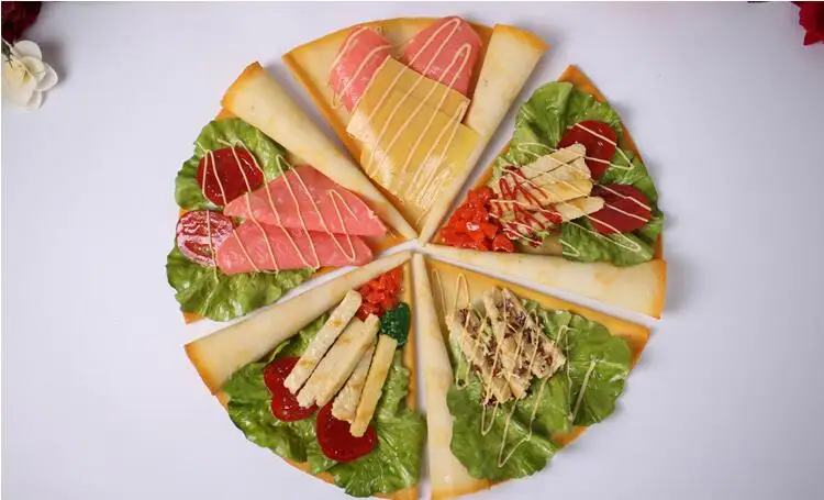 Имитация еды креп модель Западная еда десерт образец салата буритос поддельные