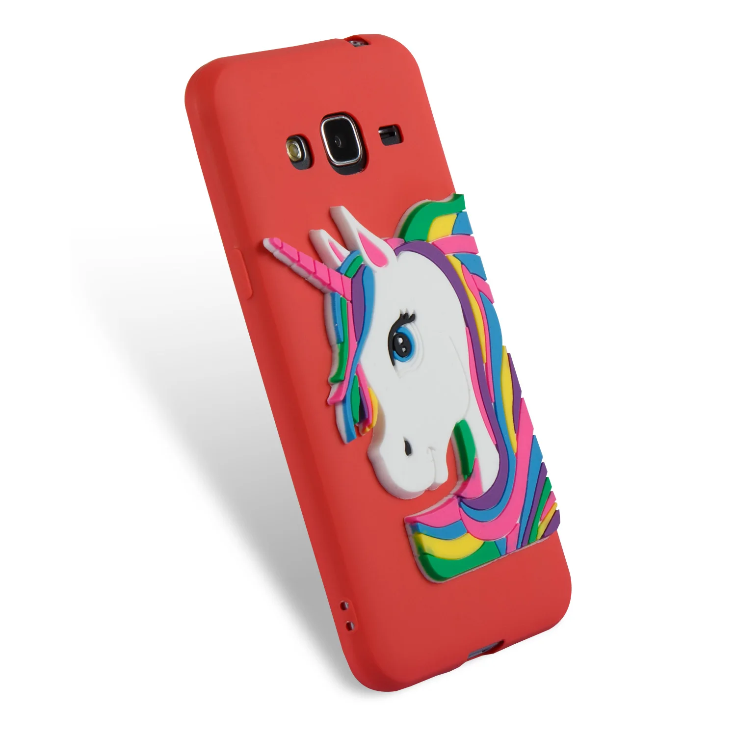 Dulcii fundas for Samsung Galaxy J7 (2016)/J710 Lovely 3D Unicorn Soft TPU Cover J3 (2016)/J3 phone coque |