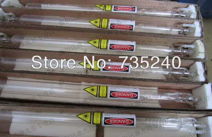 Высокое качество 100 Вт CO2 лазерная трубка с ЧПУ фрезерный станок для резки