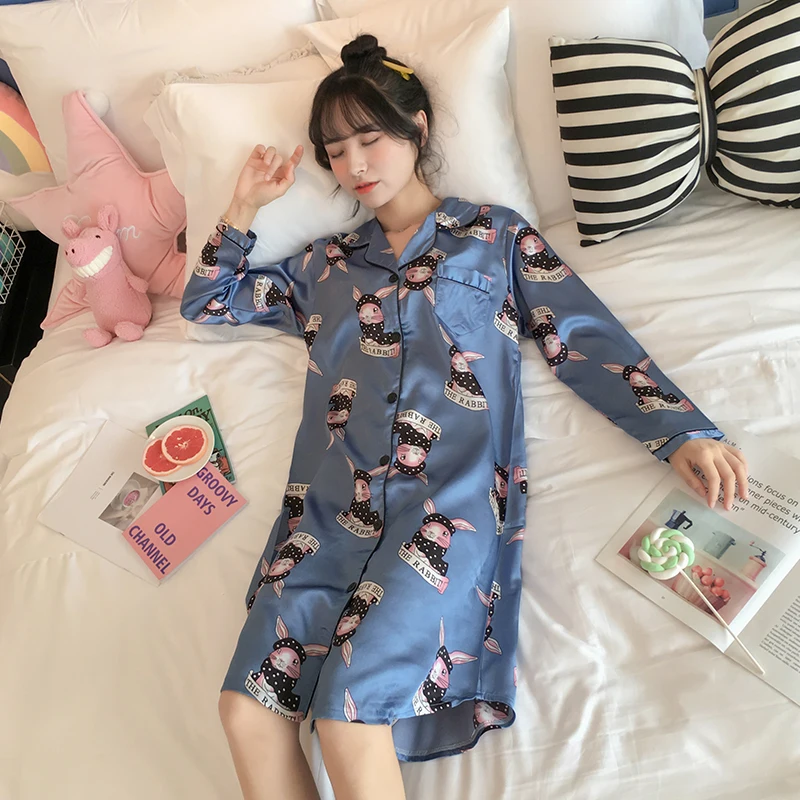 WAVMIT 2019 осенние и зимние шелковые женские пикантная Удобная с печатным рисунком