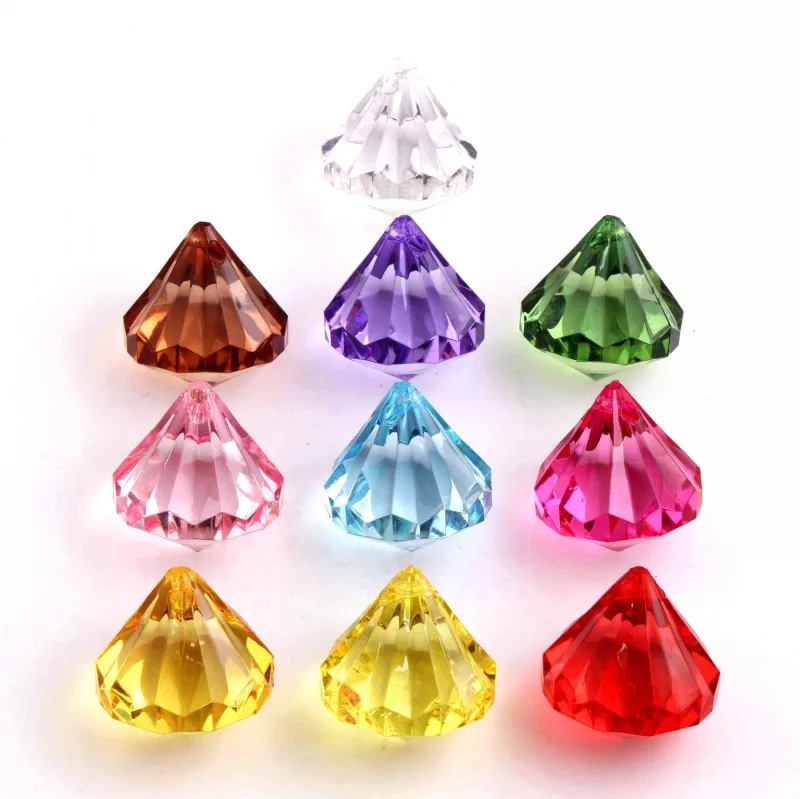 Цветные акриловые подвески OYKZA для девочек детское ожерелье ювелирные изделия