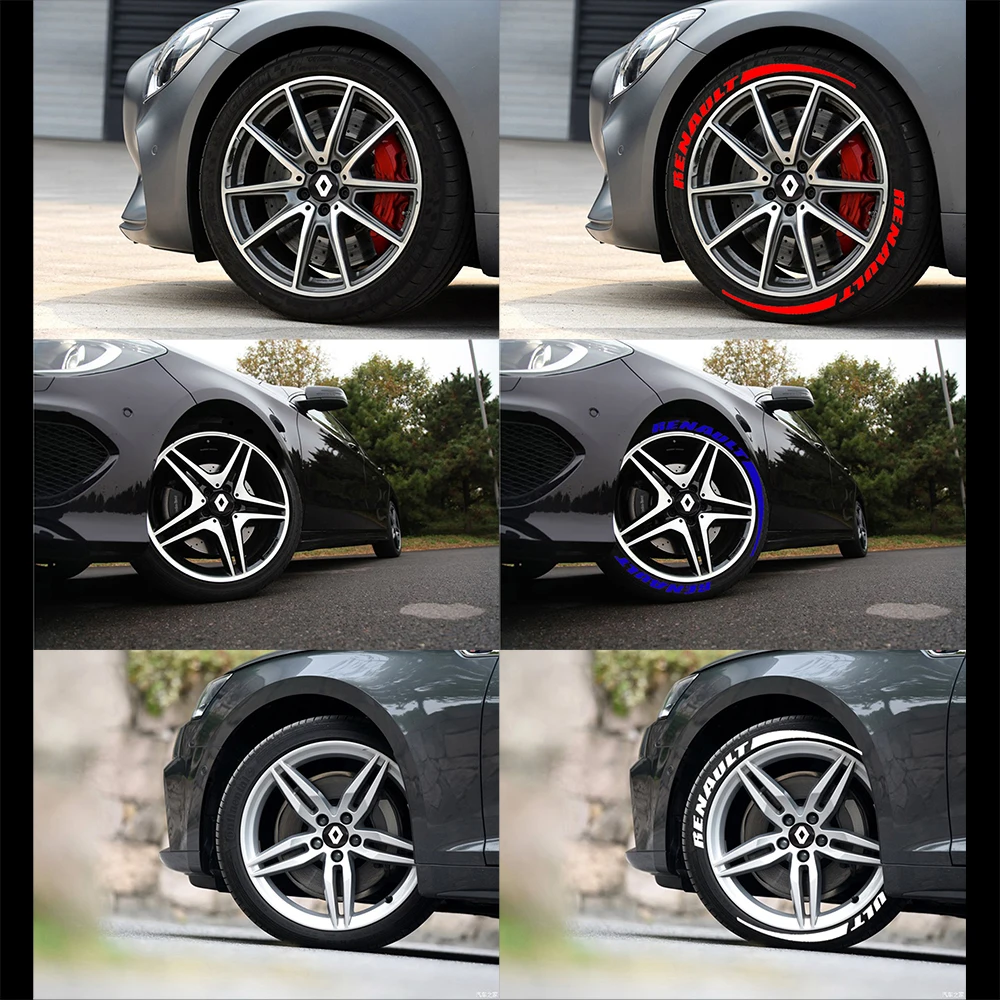 Модные наклейки на колеса автомобиля 3D стикер буквы Пользовательские Эмблемы