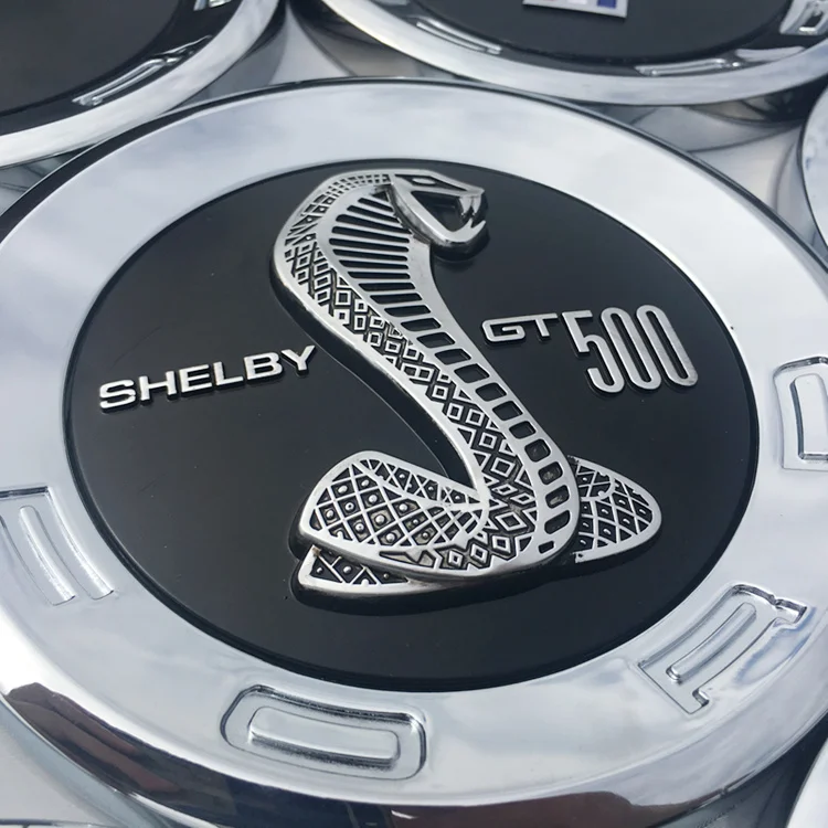 1 шт. 3D Mustang Shelby GT500 супер змеиная Кобра настенная табличка эмблема решетка значок крылья наклейки для автомобиля Стайлинг автомобиля