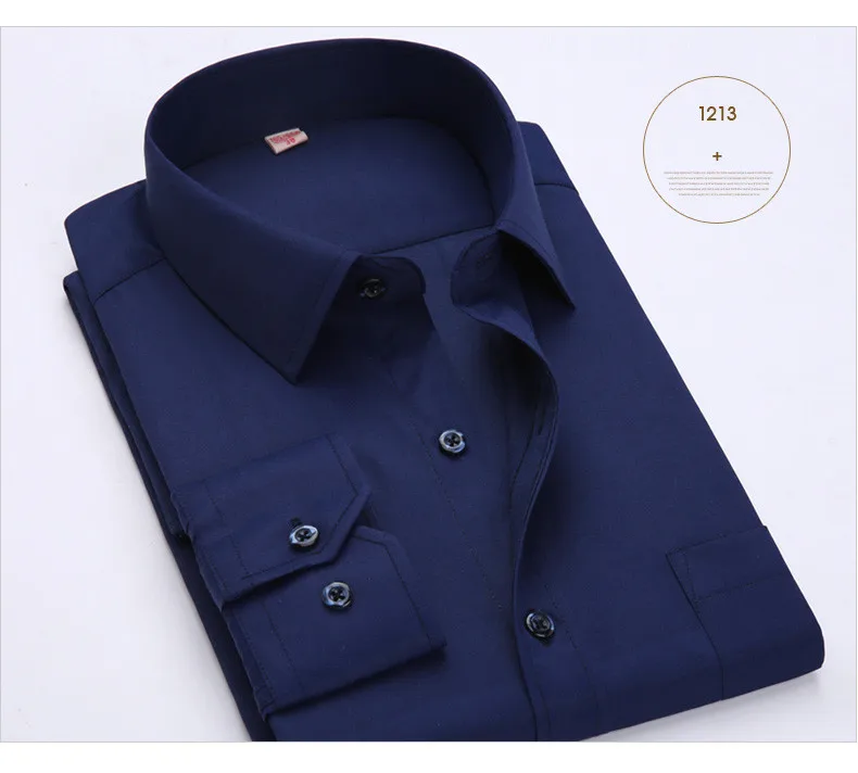 Мужские рубашки размера плюс 8XL с длинным рукавом, однотонные, 6XL, s, повседневные, для социальных мероприятий, большие размеры, мужская блуза, одежда для работы, 5XL, 6XL, 7XL, дешевые QiSha BS12xx