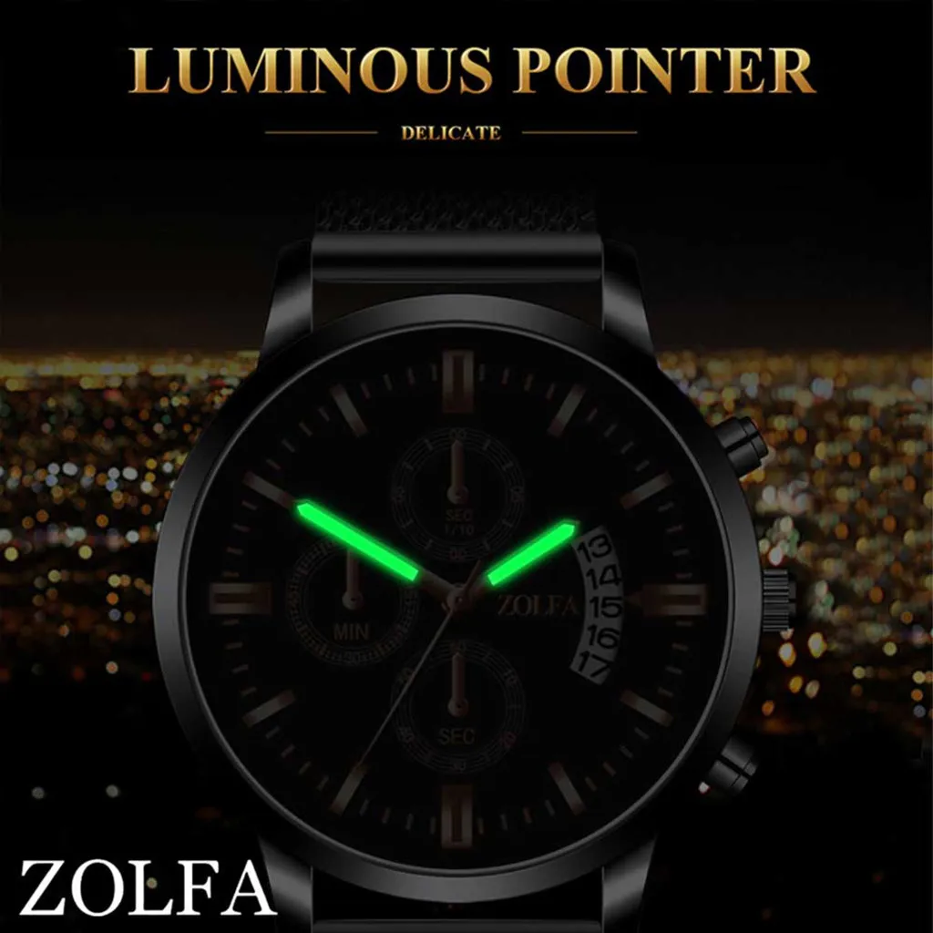 

Man Watch Stainless Steel Dial Casual Bracelet Quartz Watches Mens 2021 Men Wristwatch Clock horloges mannen montre homme