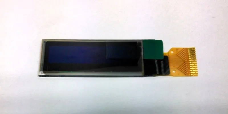 0,91 дюймовый 12832 OLED дисплей OLED ЖК-экран 14PIN SSD1306 синий/белый опционально