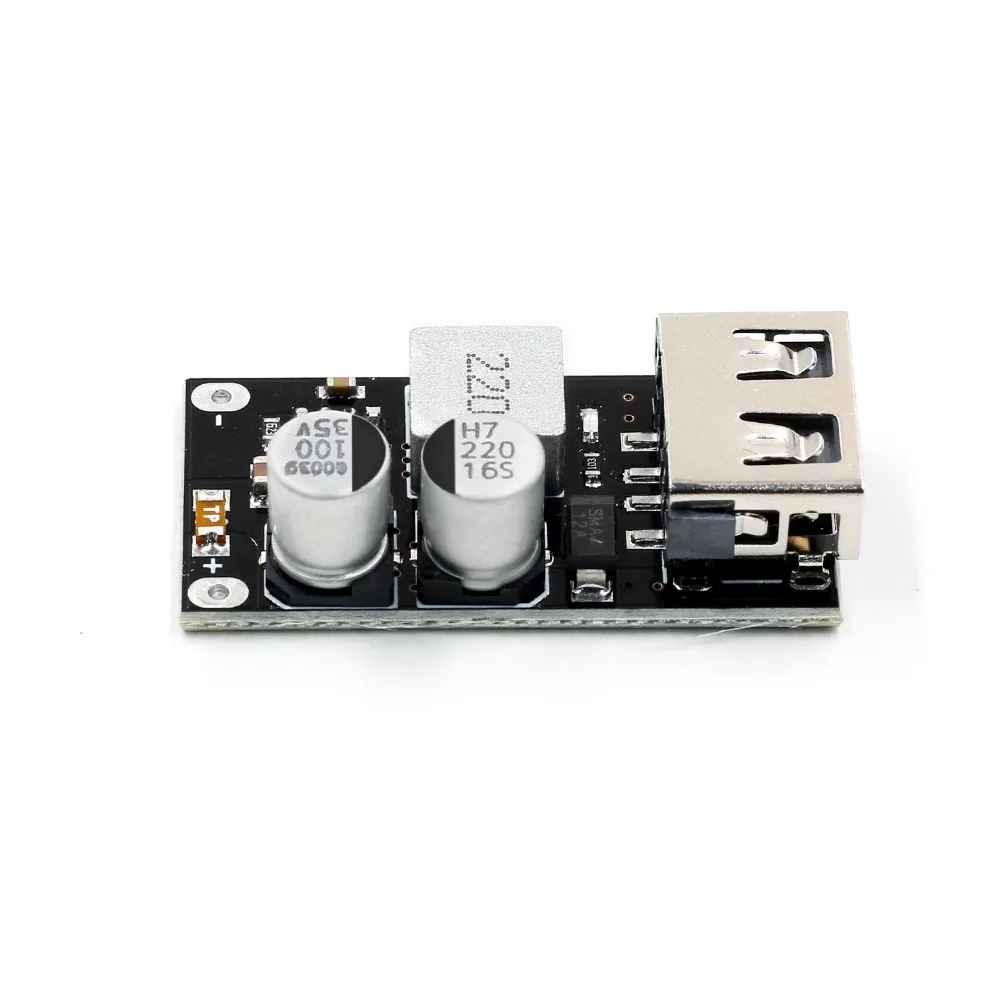 QC3.0 QC2.0 USB DC понижающий преобразователь для зарядки модуль 6 32 в 9 12 В 24 Быстрого