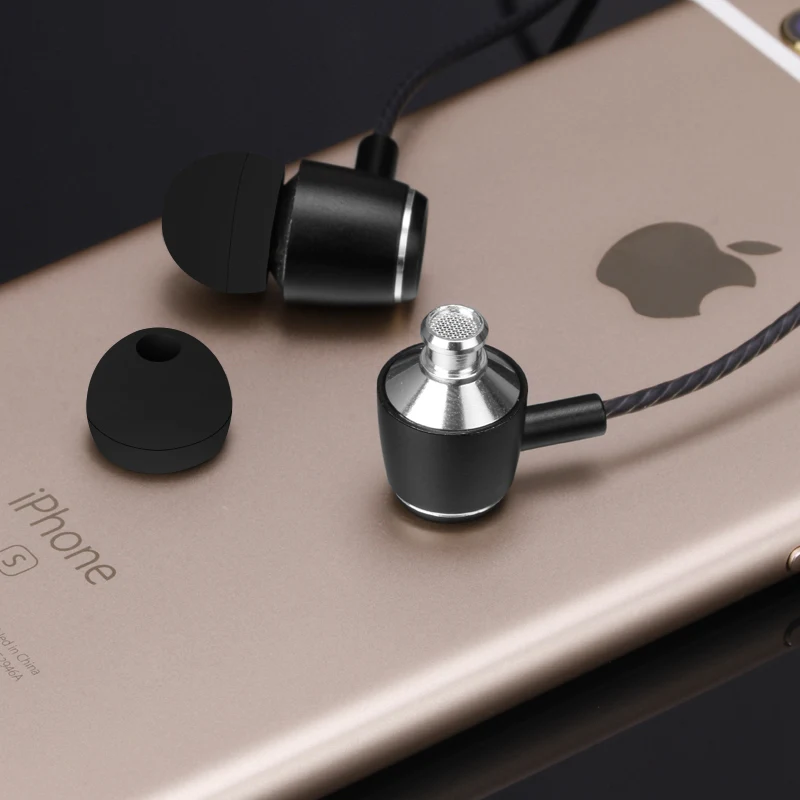 AIDM в M6 Hi-Fi наушники Шум отмены удобные Super Bass Проводной с микрофоном гарнитуры 3 5